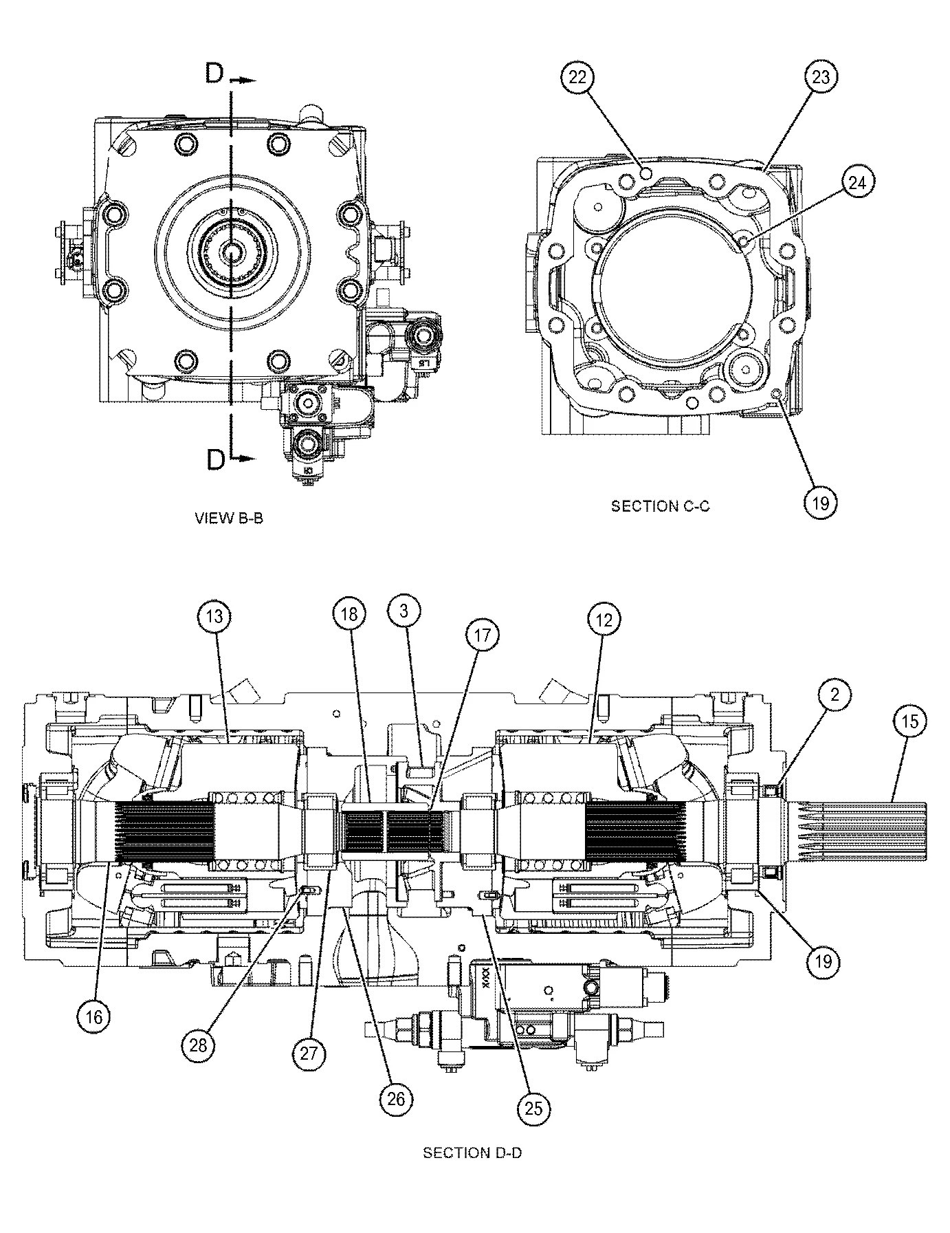 Caterpillar Excavator Hydraulic Pump Models 369-9655 & 576-3072