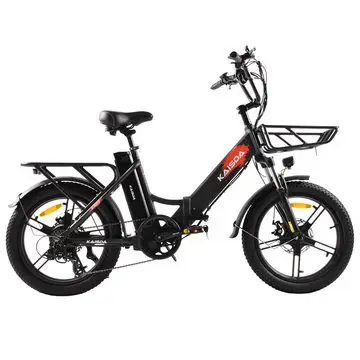 K201 E-Bike Cityrad KAISDA Klapprad 20 Zoll Elektrofahrrad mit 36V 20.8Ah Abnehmbarer Akku