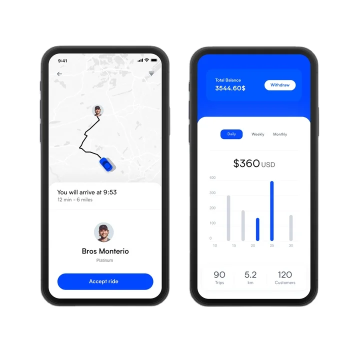 Разработка приложения для бронирования такси по