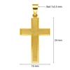 Yellow Gold 24x16mm