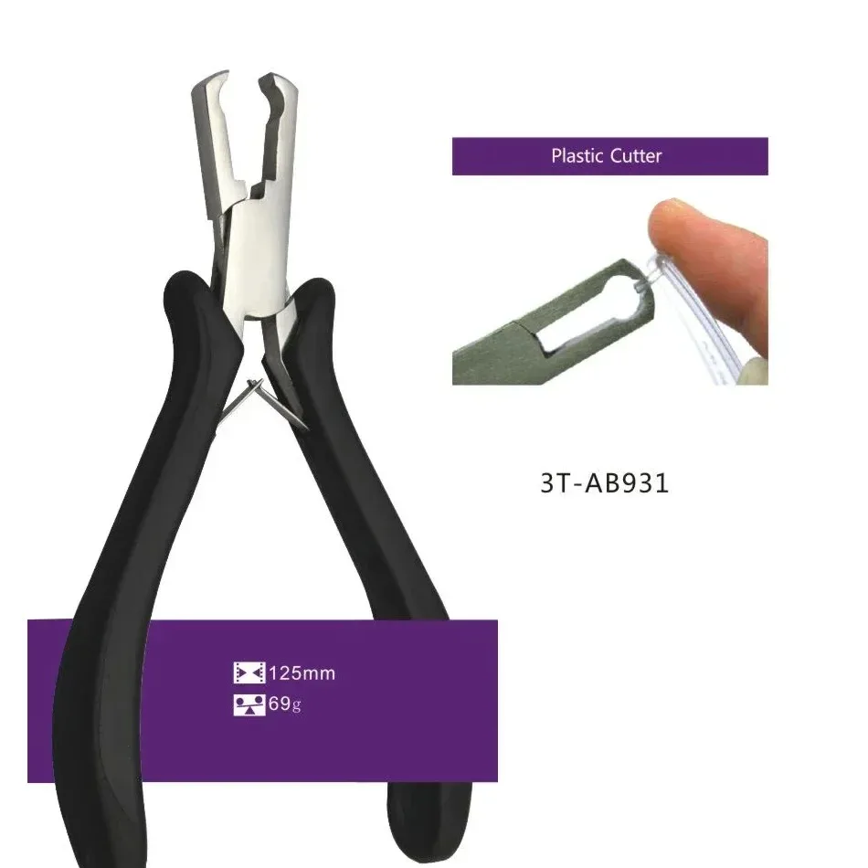 Stainless Steel Eyeglasses Spring Plier Glasses Screw Cutter Trident Chip Block Plier Adjuster Optical Repair Hand Tool