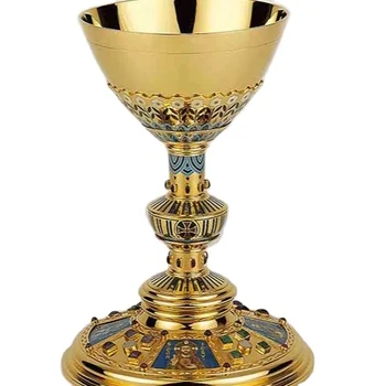 High Quality Ciborium Church Chalice Ccc With Paten Royal Gift Church ...