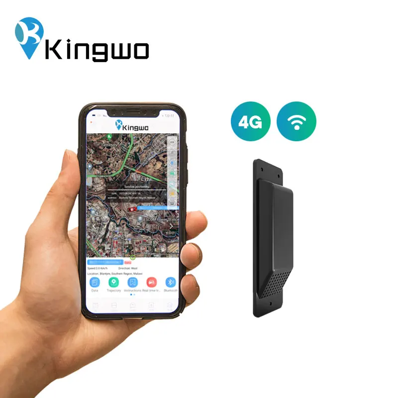 8years Wireless Container Truck Parcel Tracking Waterproof Motion Detection Wifi Lbs Location Gps tracker