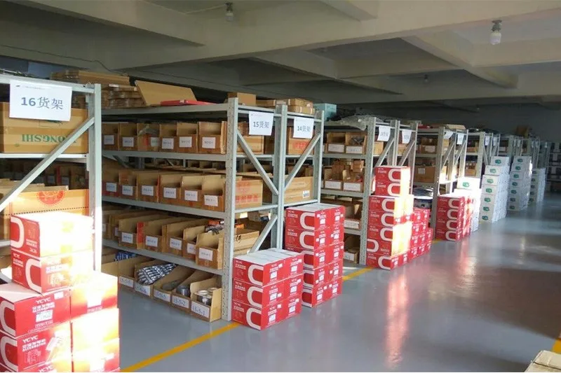 Warehouse storage racks and inventory