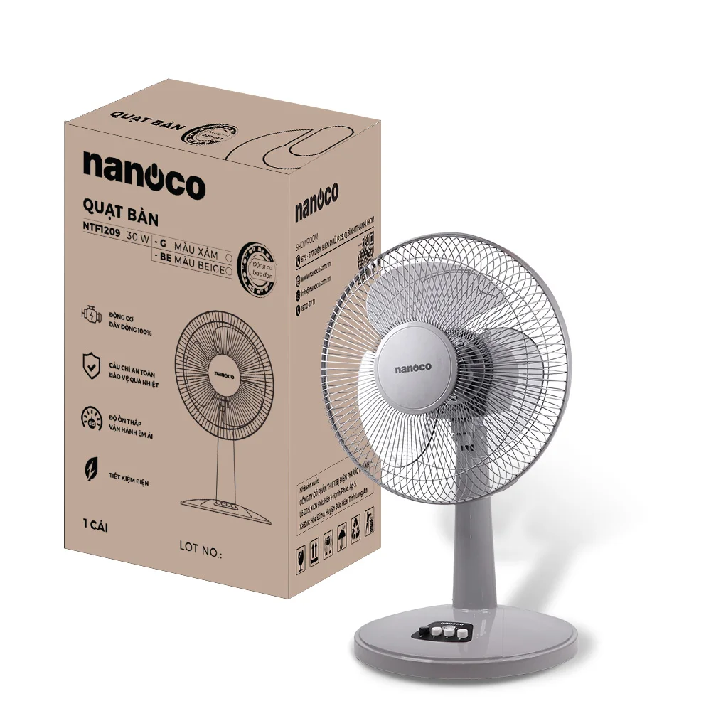Table Fan, NTF1209, M3/min - detail 8