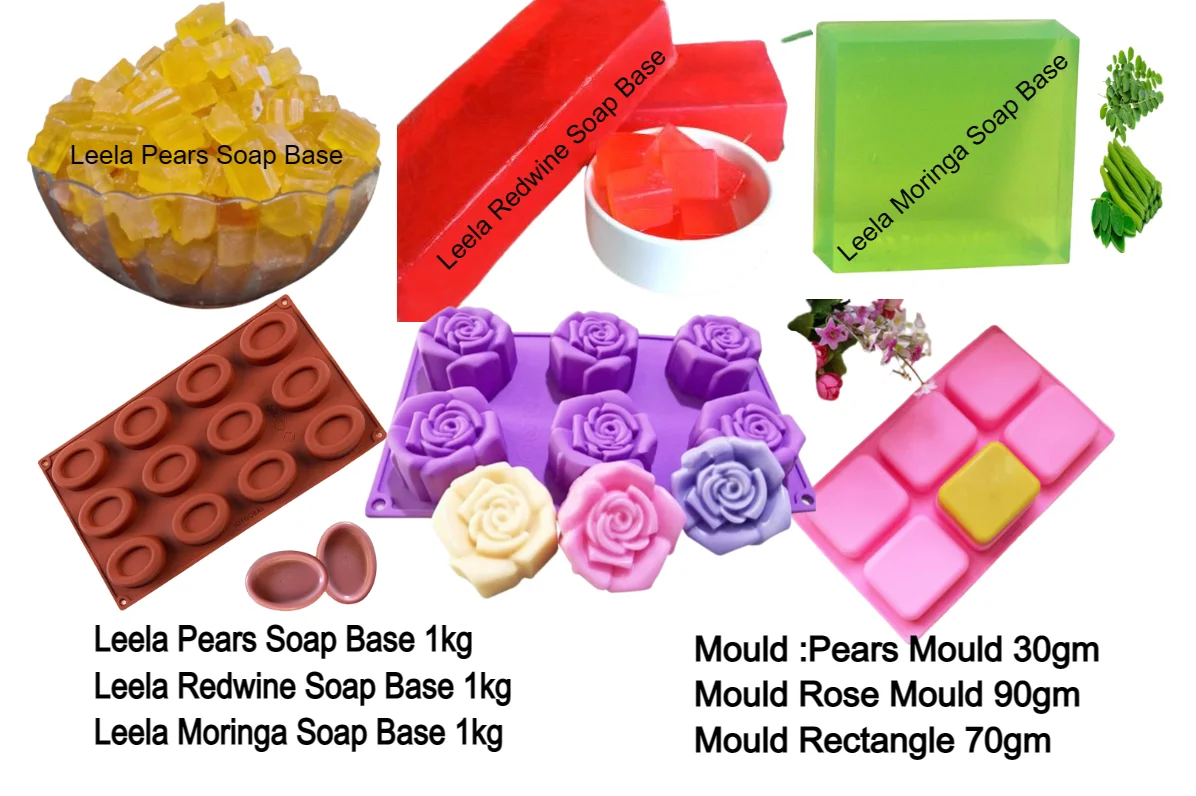 Transparent Crystalclear Melt & Pour Handmade. Soap Making Raw