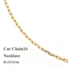 18K Cut Chain20 P29 50044137