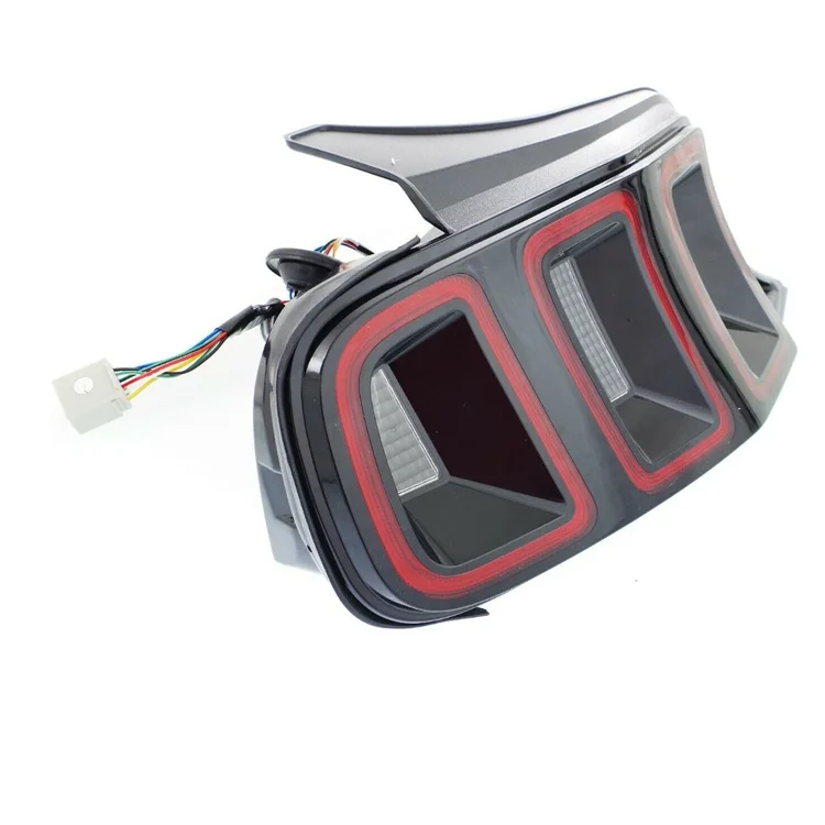 High Quality Tail Light Assembly Left Driver Side Red Clear 12716442 FO2800233 DR3Z13405A for ford Mustang 2013-2014