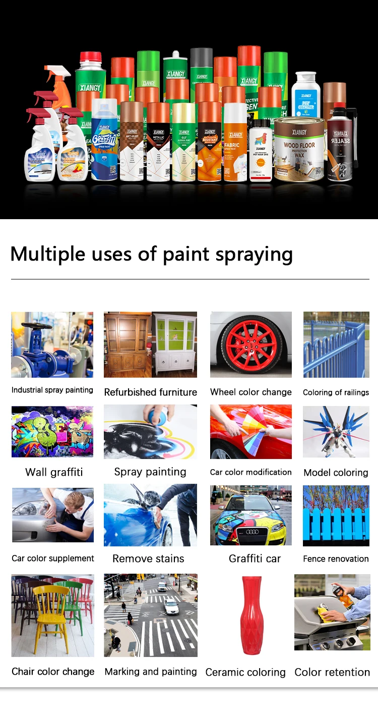 Car Acrylic Aerosol Mirror Chrome Spray Paint For Stainless Steel
