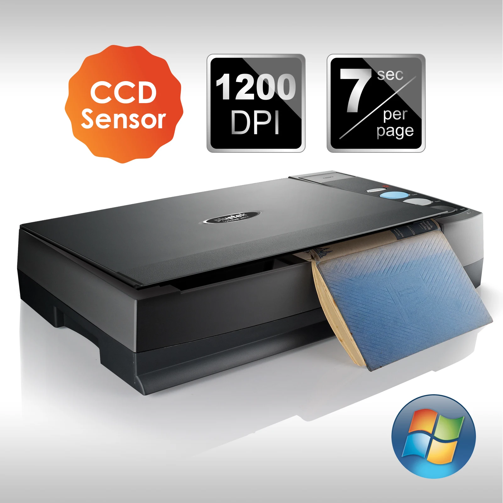 Can Plustek Scanner Scan A Whole Book At Nce