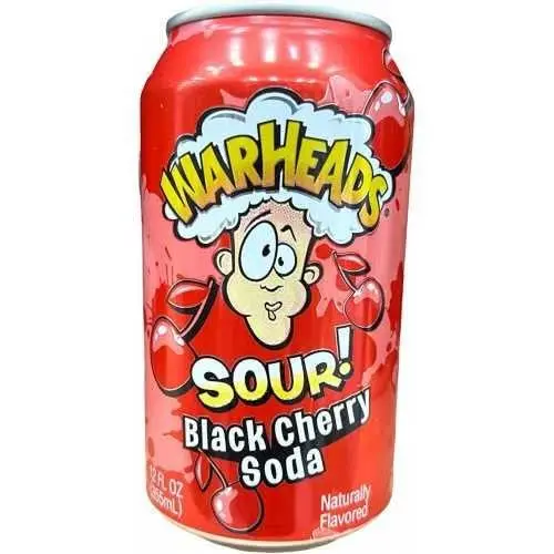 Warheads Sour! Black Cherry Soda Drink Buy Warheads Sour . Warheads