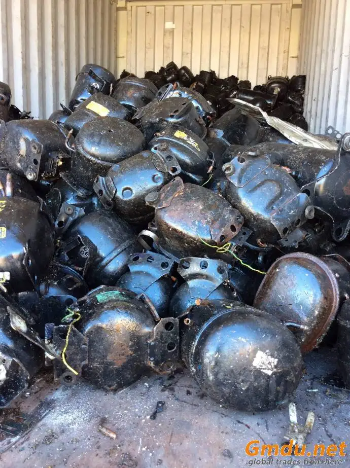 Compressor Scrap Without Cover Brazilian Ac And Fridge Compressor Scrap Sealed Units / Drained Ac And ...