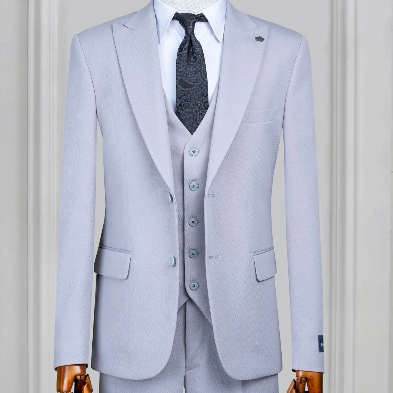 New Business Men's Suit Three-piece British Slim Fit Wedding Dress Multi-color Large Size Suit Best Man's Suit
