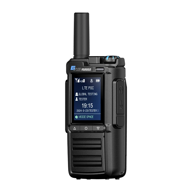 Durable, Drop Resistant, Dustproof, and Dual Sim Cards Voki Toki 4G Long Range Internet Walkie Talkie 100 km Range