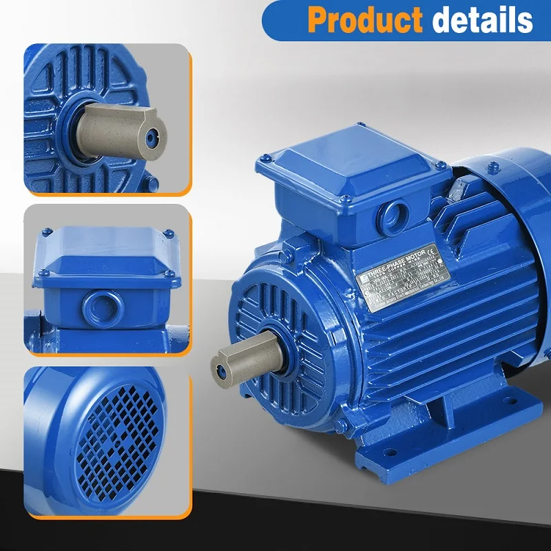 Best Prices Three Phase AC Motor 1HP 2HP 3HP 5HP 10HP 20HP 30HP 40HP 50HP Electric Motors