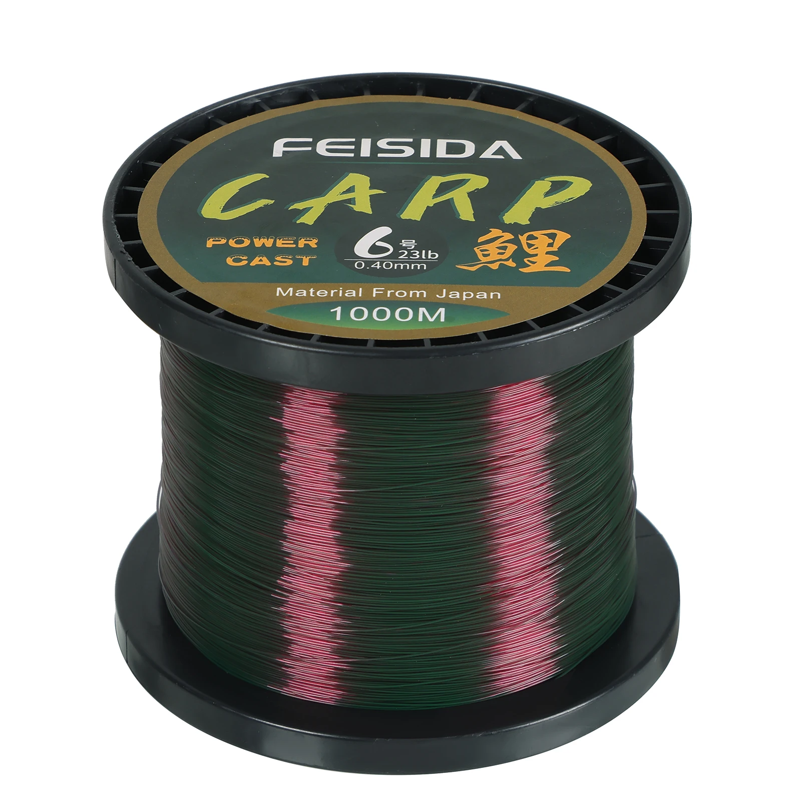 Feisida Fluorescent Yellow Nylon Carp Line
