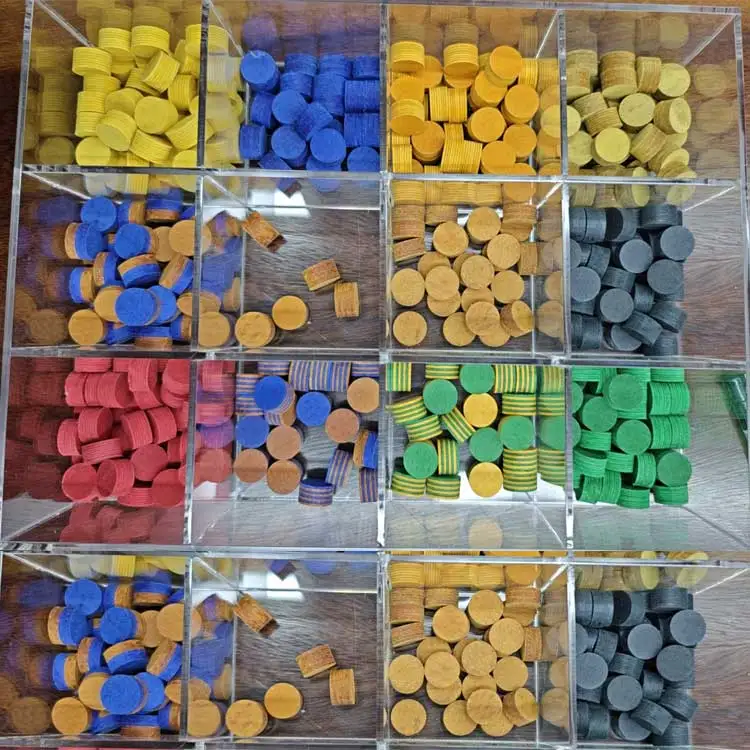 High Quality Taiwan Pigskin Multilayer Snooker Cue Tip in SS/S/M/H for Pool Billiard Players