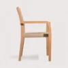 Sustainable Plantation Teak A - Smooth Sanding - Twisted Wicker