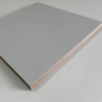 Anti-fingerprint Light Grey  Mdf in 1220*2800*18mm Double Sided Finishing