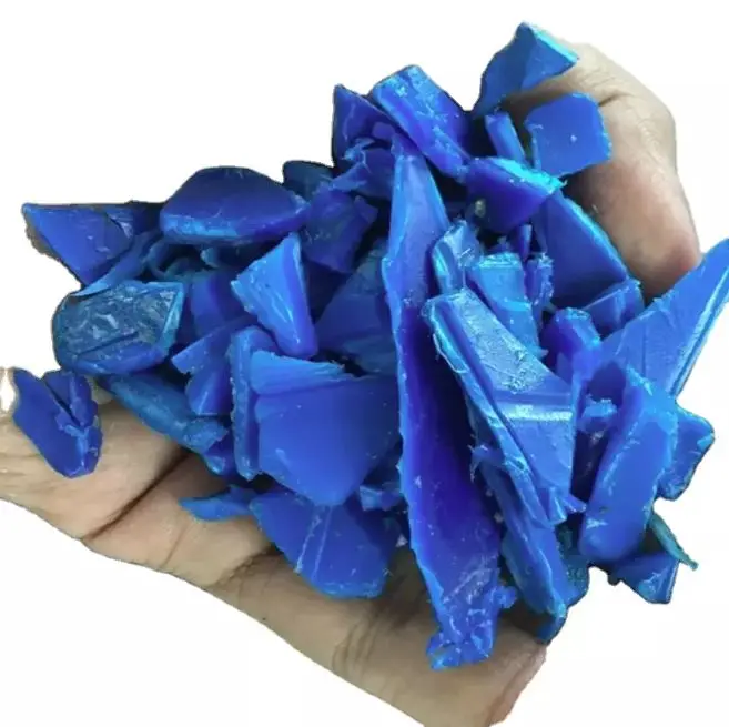 HDPE Blue Drum Plastic Scraps