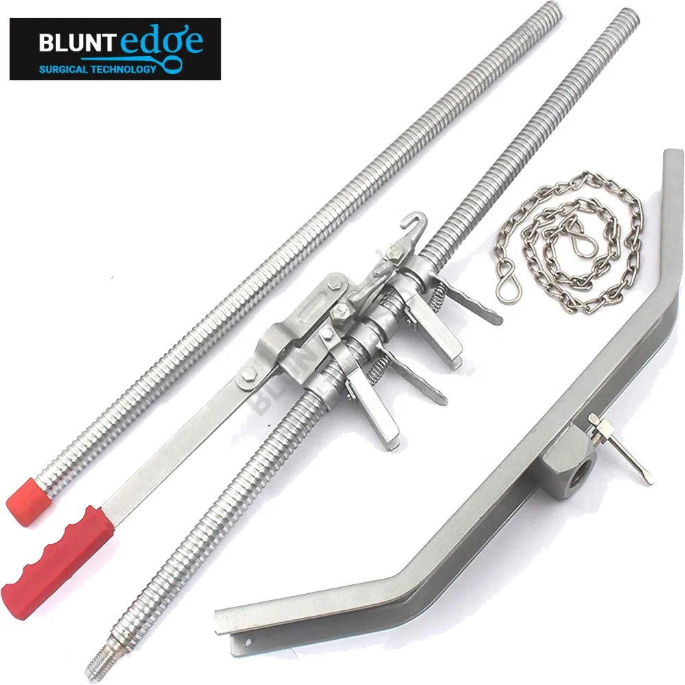 Calf Puller Fetal Extractor Heavy Duty Difficult Calving 65" Stainless