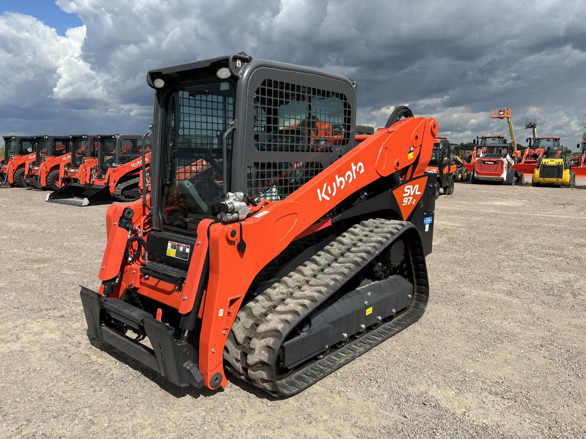 2024 Kubota SVL97-2 Skid Steer Skid Steer Loader 4 in 1 Tractor Bucket ...