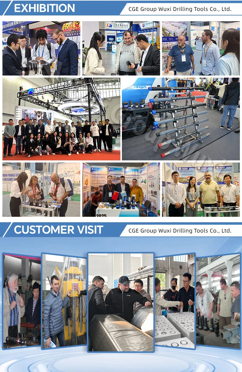 HRQ  Drill Rod Price Forged Ore Mining Drilling Pipes  Core Drill Pipe  Borehole Wireline Drilling Rod Drill Rod for Mining