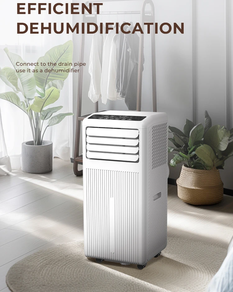 Mini Portable 9000BTU Electric LED Display Portable Air Conditioner with Remote Control Home Office RV Outdoor Use New Condition