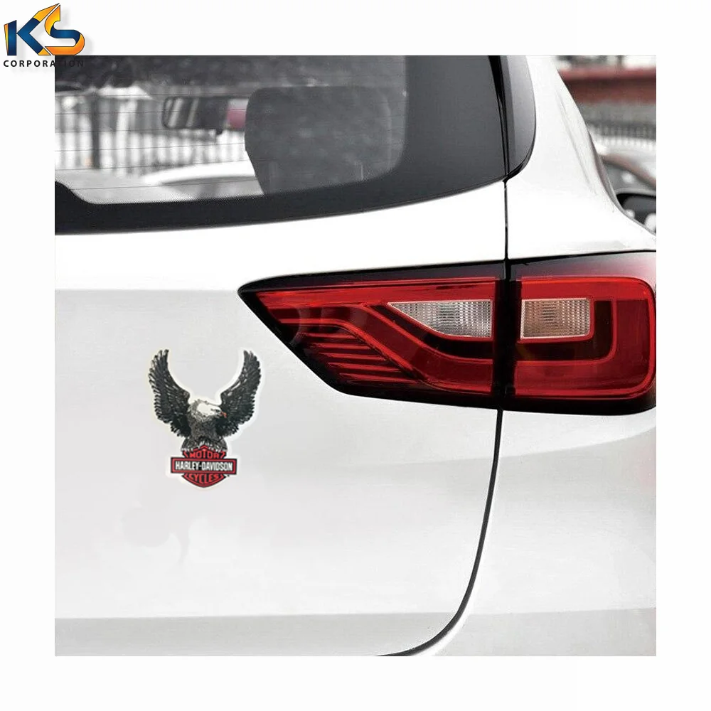 Custom up Wing Eagle Logo Decal Stickers for Motorcycle, Car, Lockers, Water Bottle Decoration Stickers
