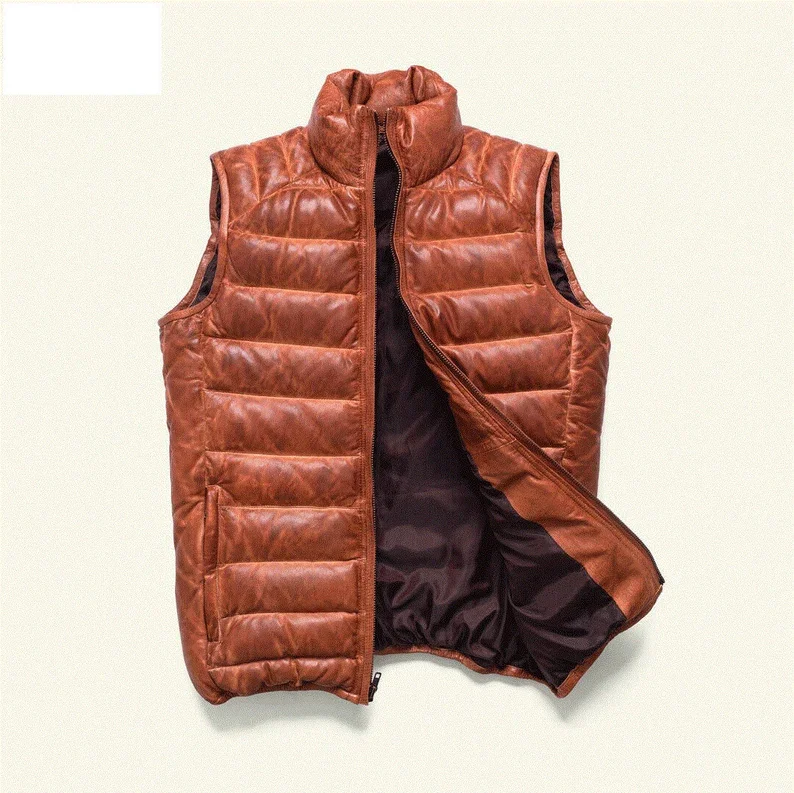 mens plus size puffer vest