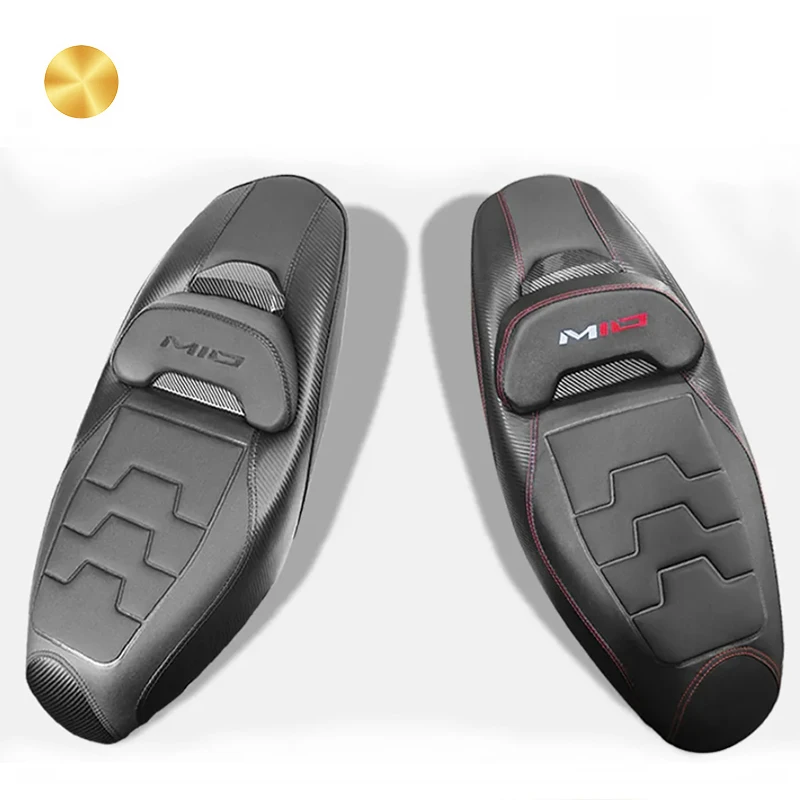 MIO I 125 CAMEL BACK SEAT RED LINE and BLACK LINE CARBON WITH