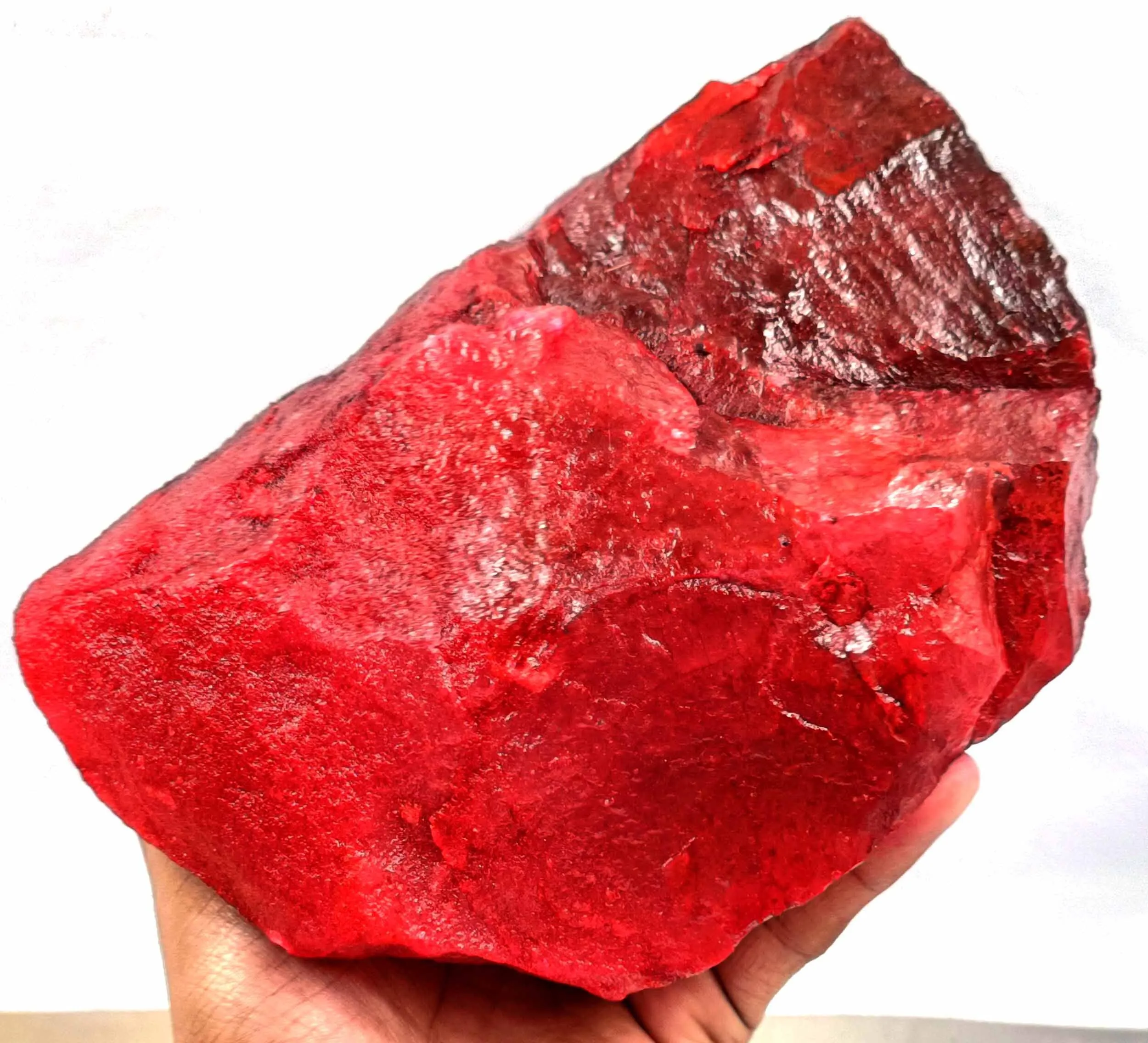 Lab Grown Red Ruby Gemstone Rough Gemstone African Ruby Gemstone Uncut Rough Exclusive Rare Collection Unique Quality Make Jewel
