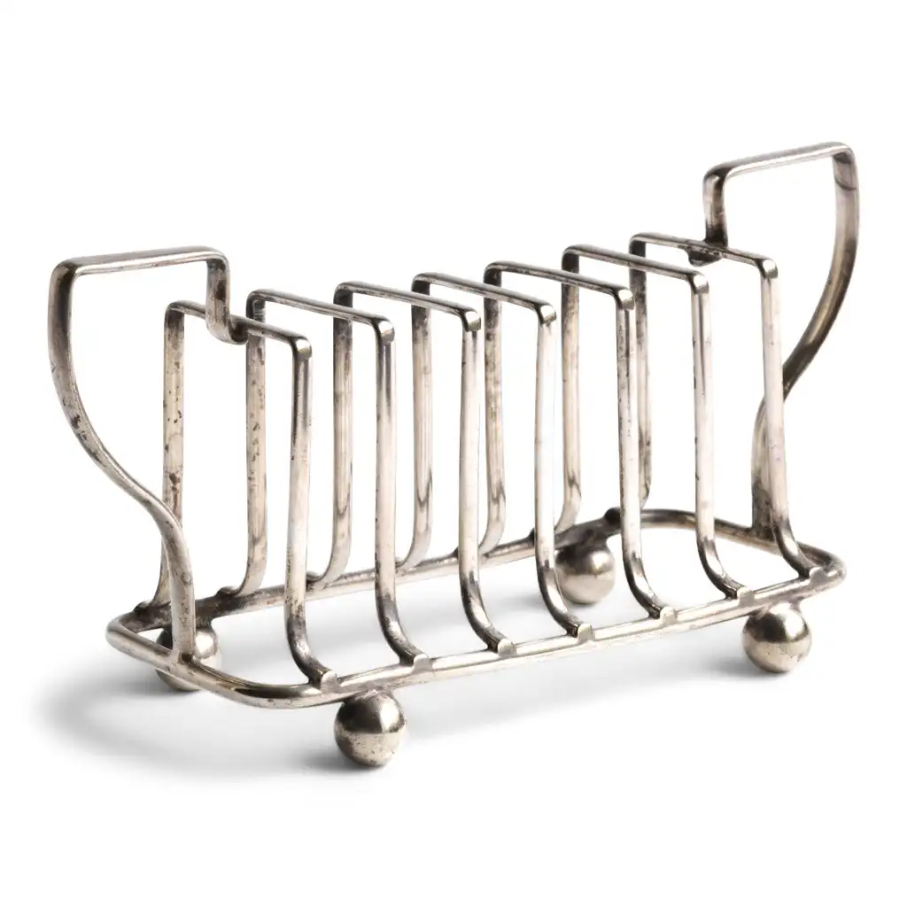 Antique Toast Rack Feature With Twin Handles For Perfect Grip A Great ...