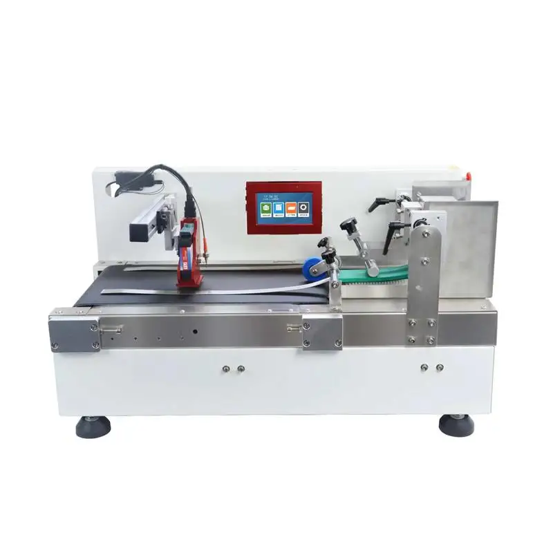 INCODE Automatic Feed Paging Coding Machine Expiry Date Conveyor Belt TIJ Inkjet Printer Fpr Plastic Bag Paper Package Card