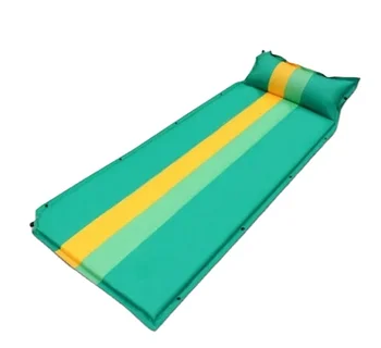Outdoor Camping Air Mattress Sleeping Pad Portable Moisture-proof Ultralight Air Mat TPU composite cloth inflatable bed
