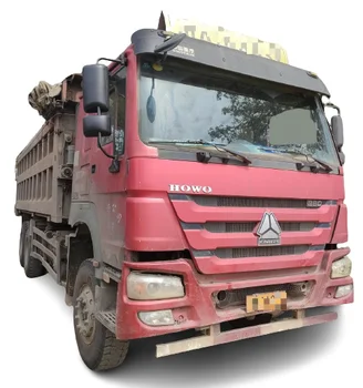 SINOTRUCK Howo Classic Edition 6*4 Dump Truck Best Selling and High Efficiency Diesel Fuel Left Steering Cargo Tank Length 8m