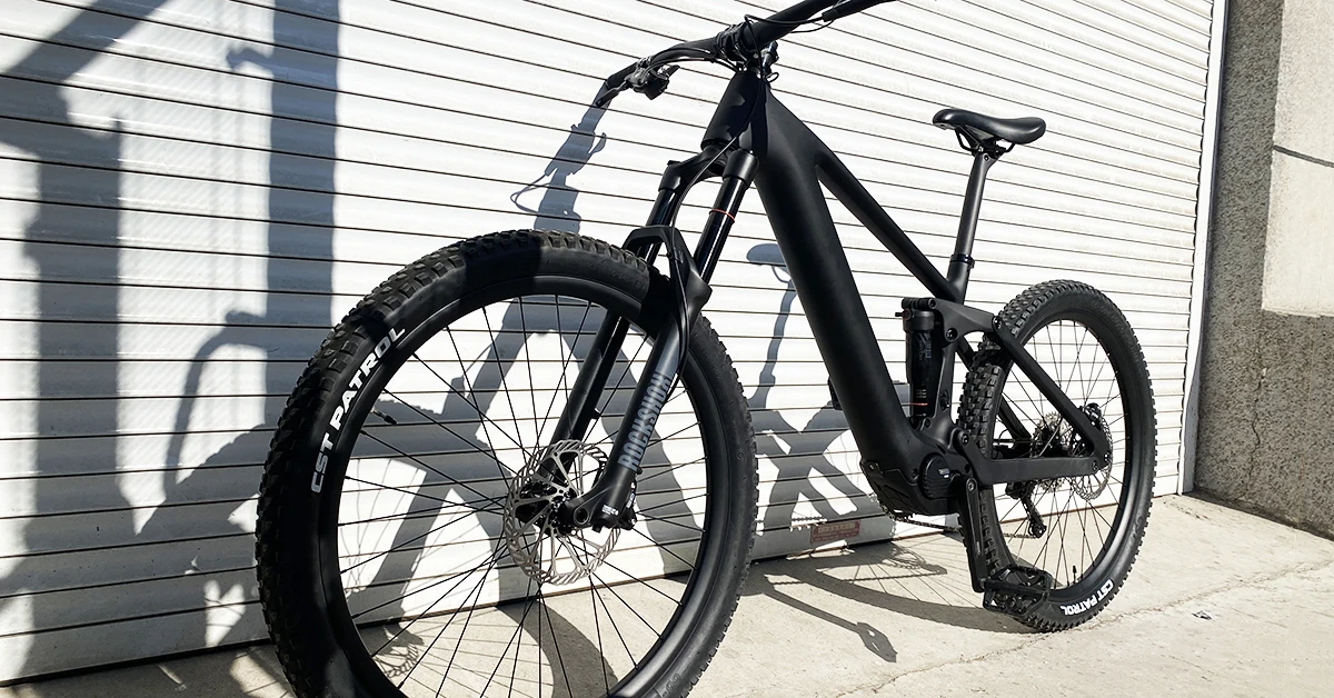 4LEAFチャイナカーボンファイバー電動自転車Eマウンテンバイクe