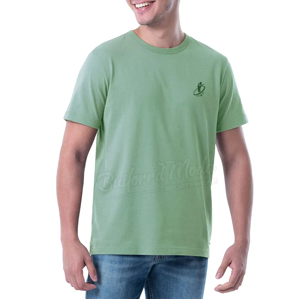 Wholesale High Quality Men Casual T Shirts In Solid Color Latest Design Short Sleeve Soft Custom