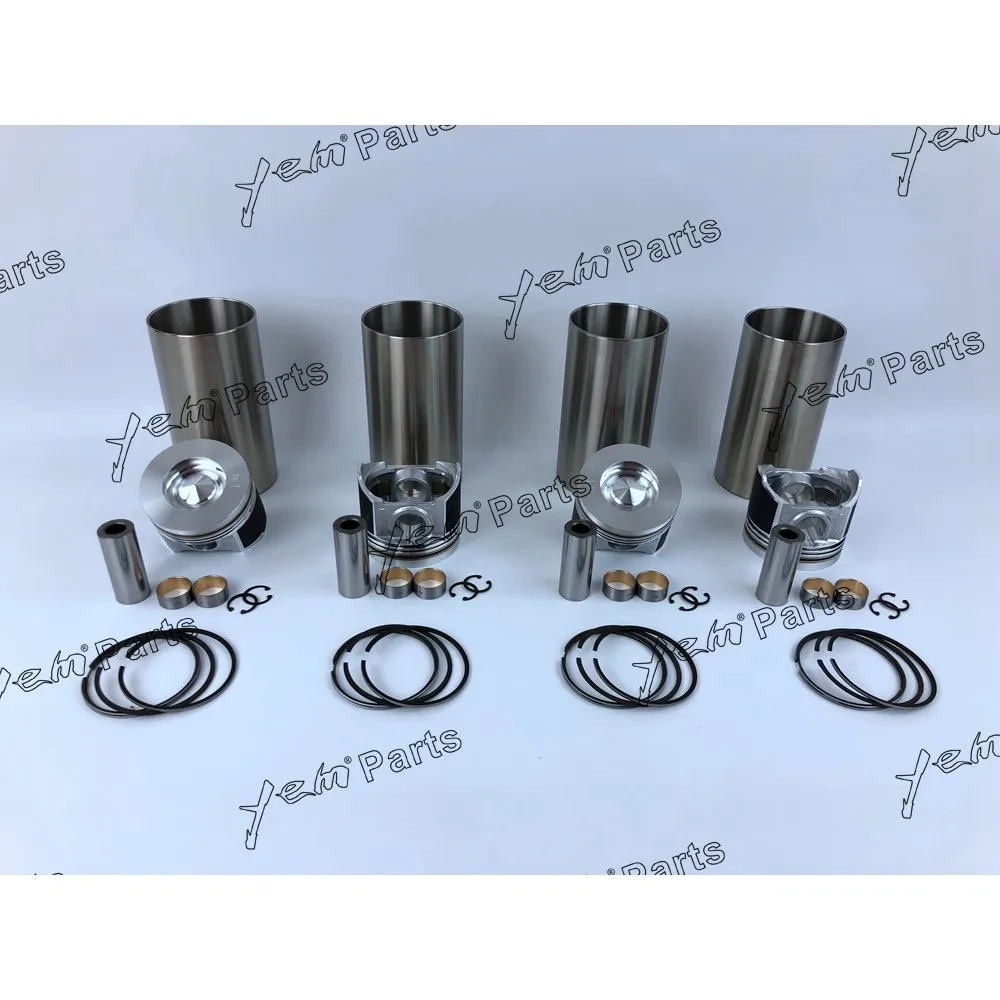 V3800 Repair Kit With Cylinder Piston Ring Liner for Kubota
