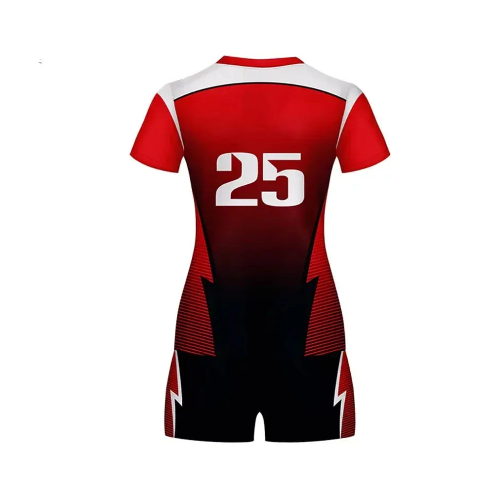 Professional Volleyball Uniform Customized Sublimation Volleyball Jerseys Custom Volleyball Kits 100% Polyester For Unisex 2025