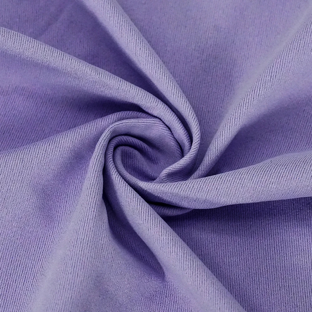 Factory Customized Wholesale Imitation Cotton Stretch Plain Fabric 100% Polyester Suitable for Clothing 371