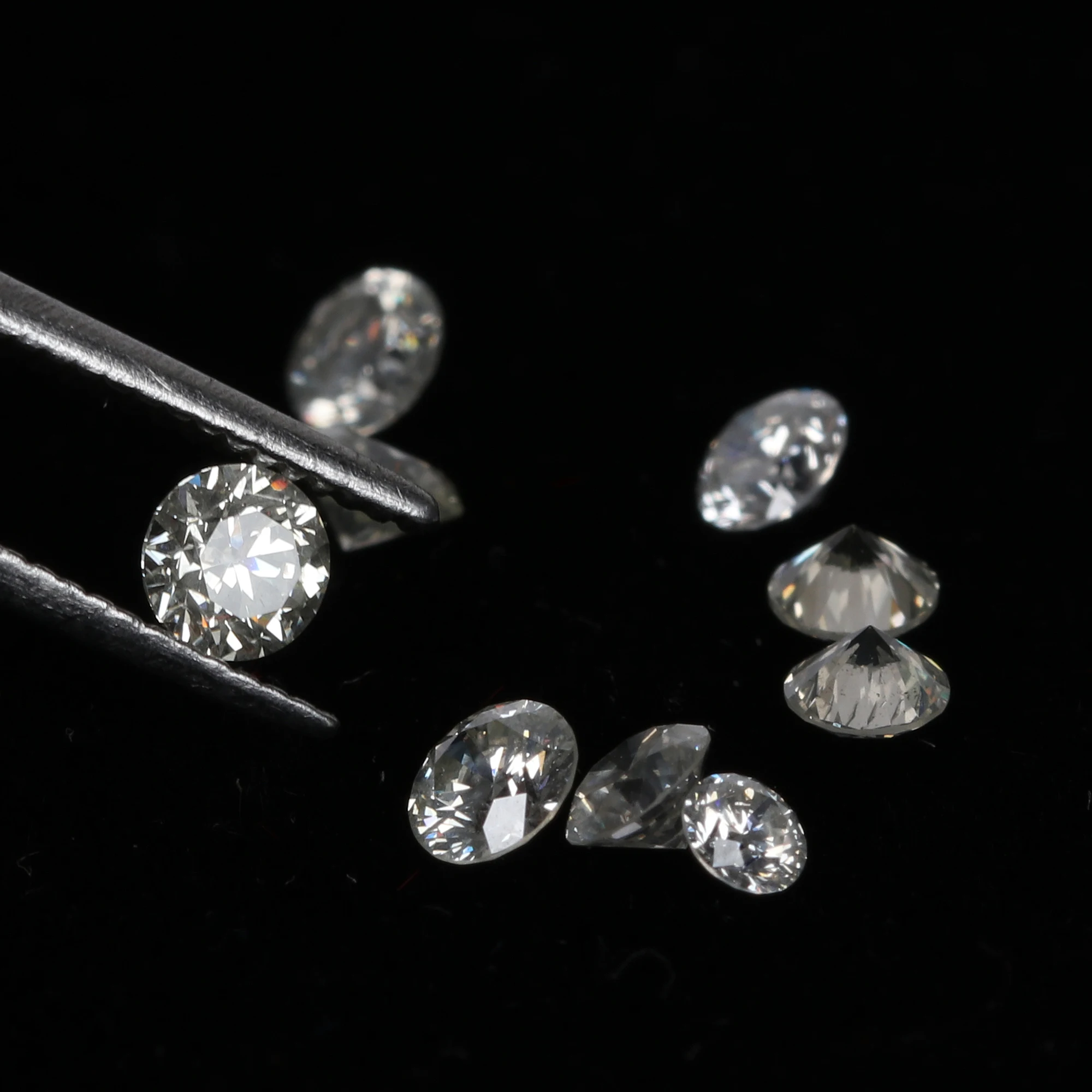 Certified Diamond 9.1mm 3ct Lab Grown Cvd Diamond F/vvs Round Cut Loose