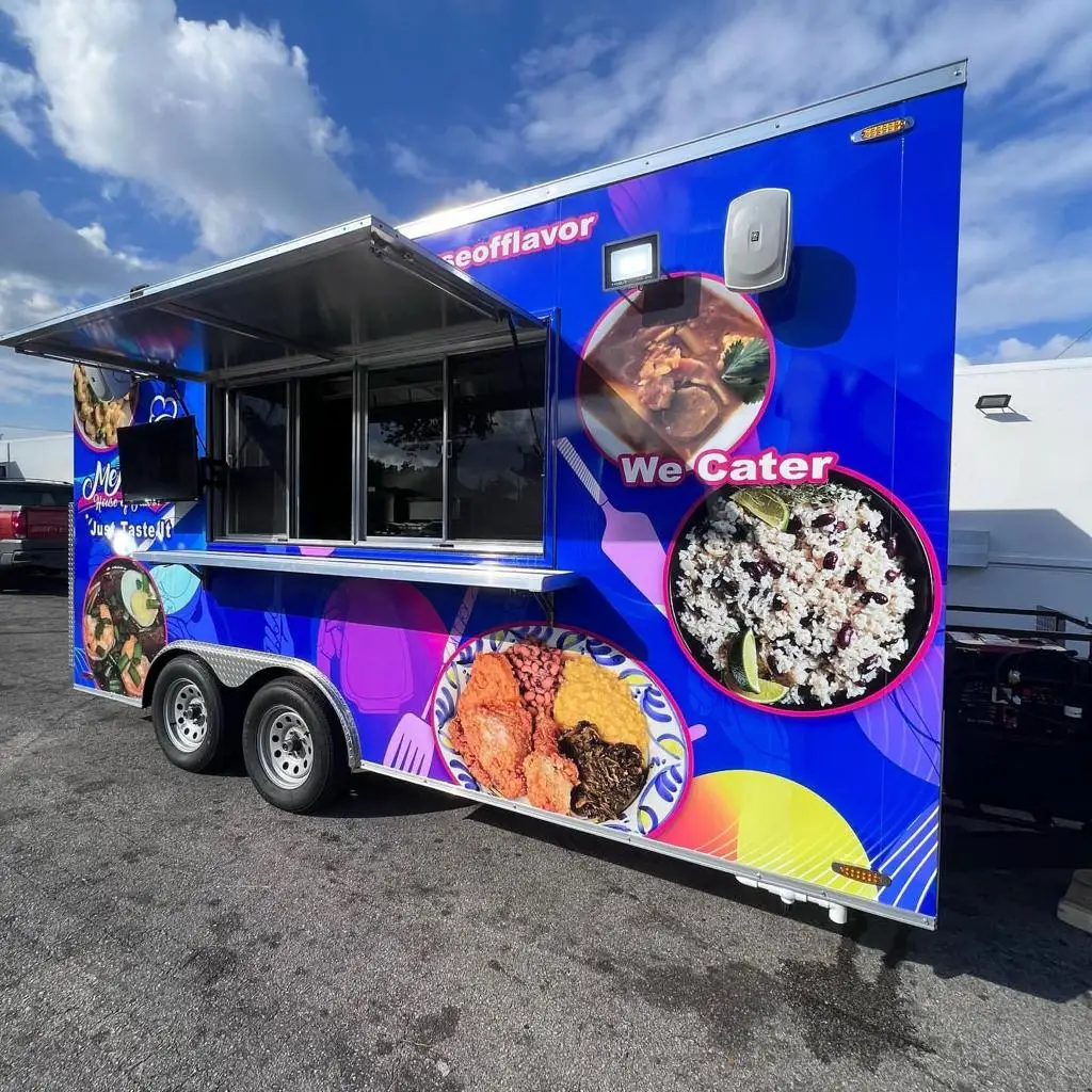 Order Cheap Buy Fully Equip Original Fast Food Truck Mobile Food Cart