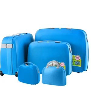 Bubule 5 Pieces Big Coat Box With Two Make up Box Stock Factory Wholesale Luggage Set