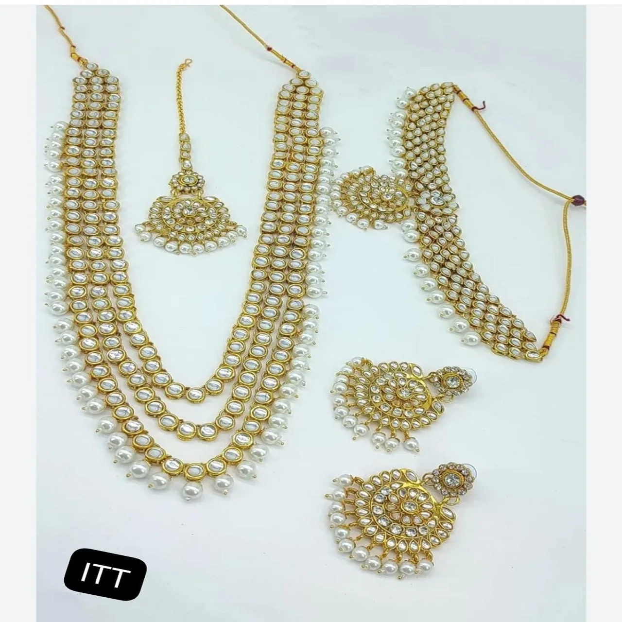 Wholesale Indian Wedding Beautiful Jewelry Set For Women New Arrival 