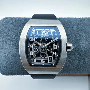 2026 New Fashionable Silver Ultra-Thin Men's Wristwatch Waterproof High-Tech Mechanical Business Automatic High-Quality Watches