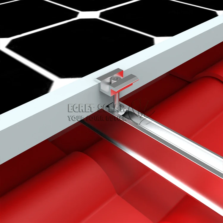 Easy Installation Solar Mid Clamps For Solar Panel Mounting Solar Panel ...