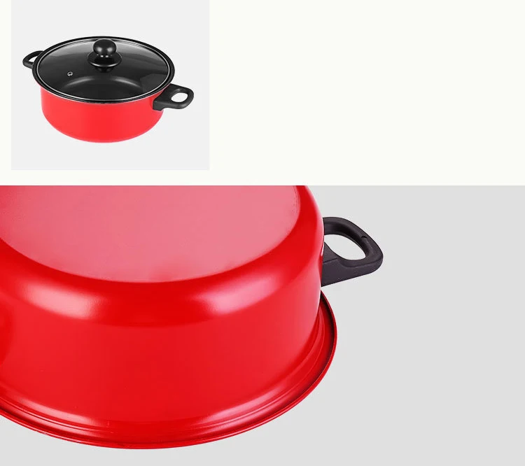 Non Stick Cookware Set Steel Cooking Pots Stainless Granite Cast Iron
