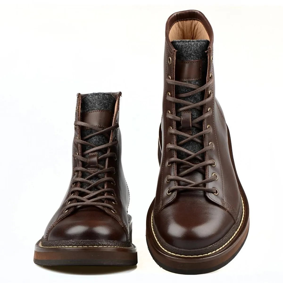 Men's Boots Motorcycle Boots For Men's Retro Combat Boots Army Punk