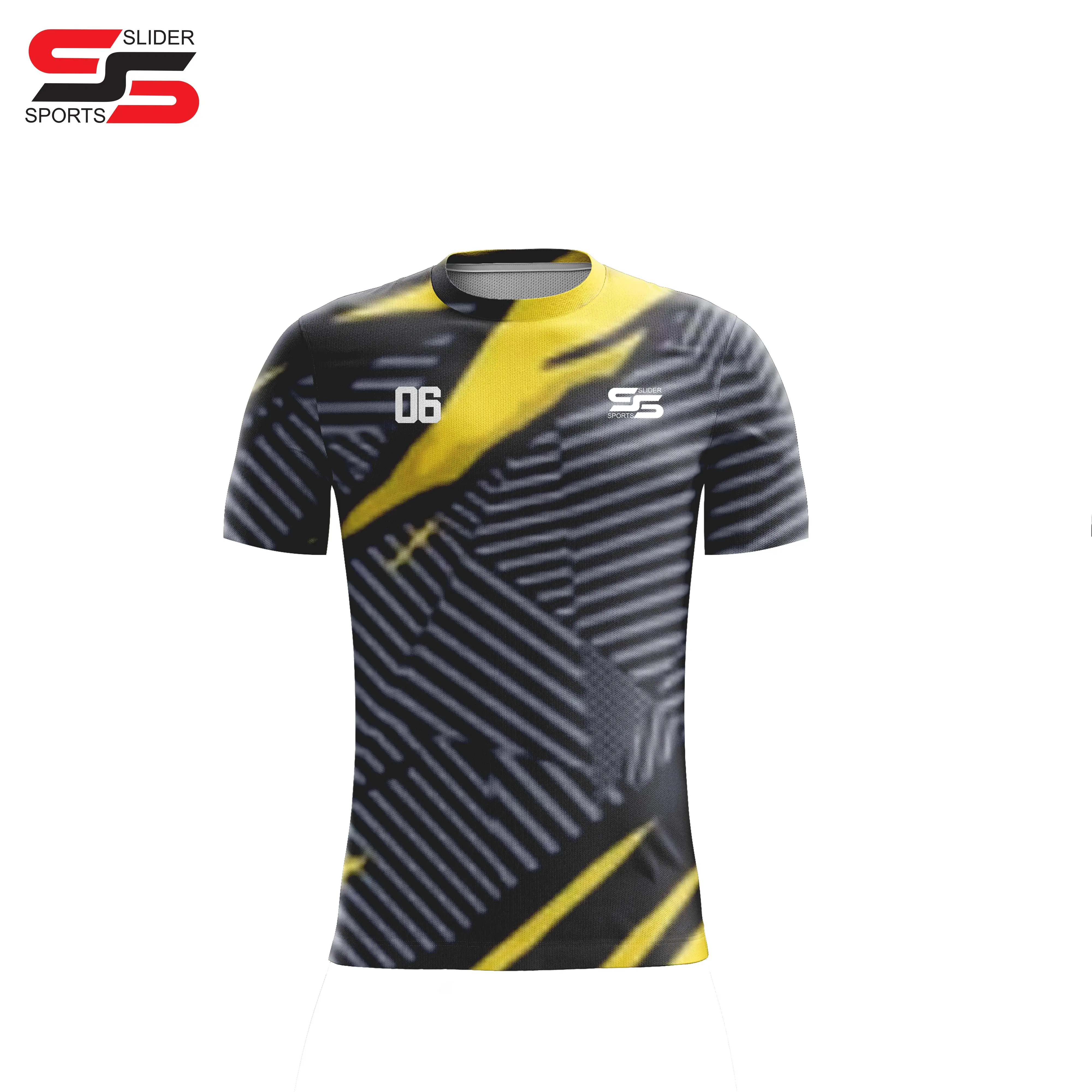 Sublimation Printed Customized Design Soccer Football Jersey Gaming T-shirts Team Esports Jersey Export